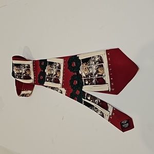 Norman Rockwell Christmas expense Santa Claus silk necktie Silk